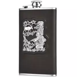 Набор "Малая энциклопедия охоты" с флягой